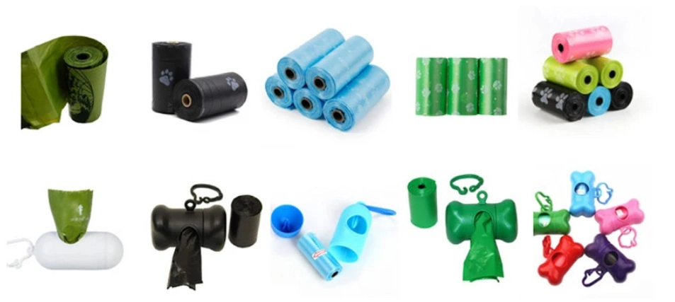 Sac de déchets de rebut de chien de dunette de chien de Coreless faisant la machine