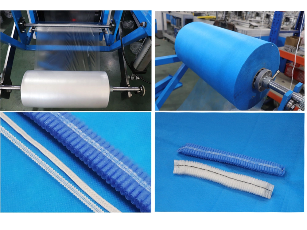 Couverture principale non tissée gonflante de chapeau faisant la machine