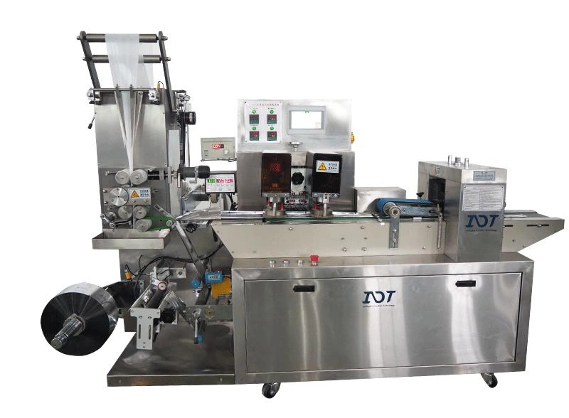 Full Auto à grande vitesse machine à emballer de Min Single Medical Wet Wipes de 370 paquets