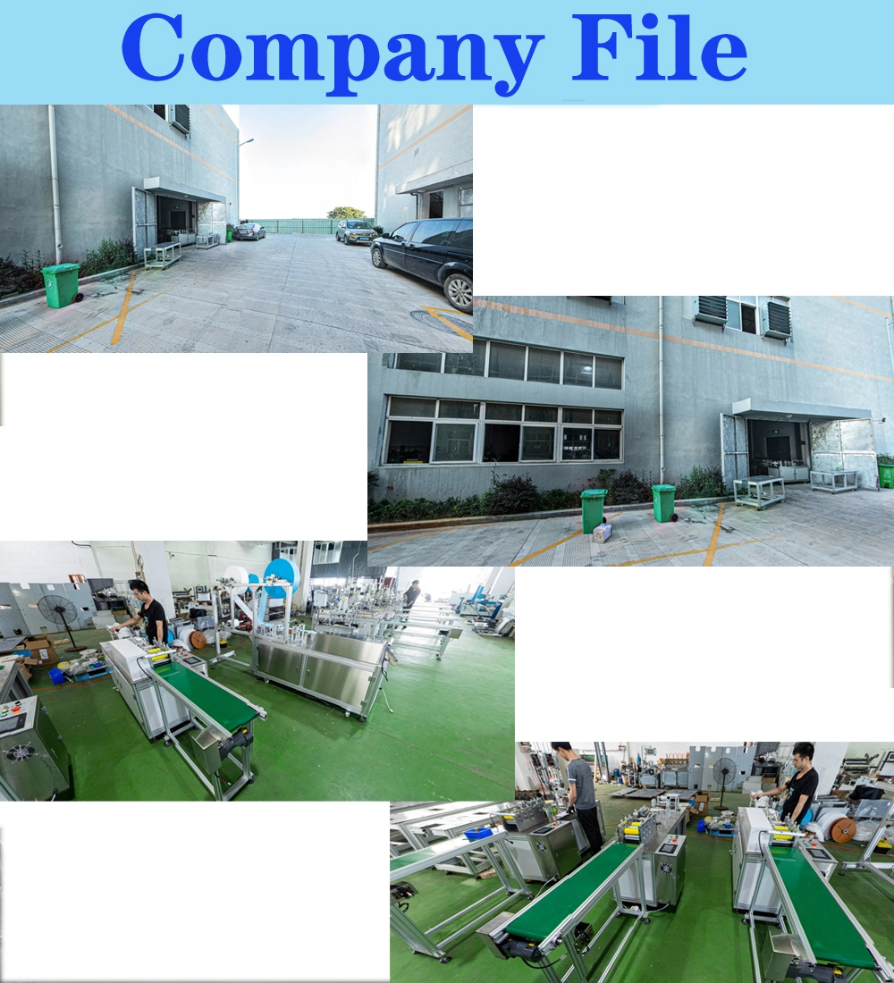 Toe Puff Shoe Cover Substrate non tissé faisant la machine
