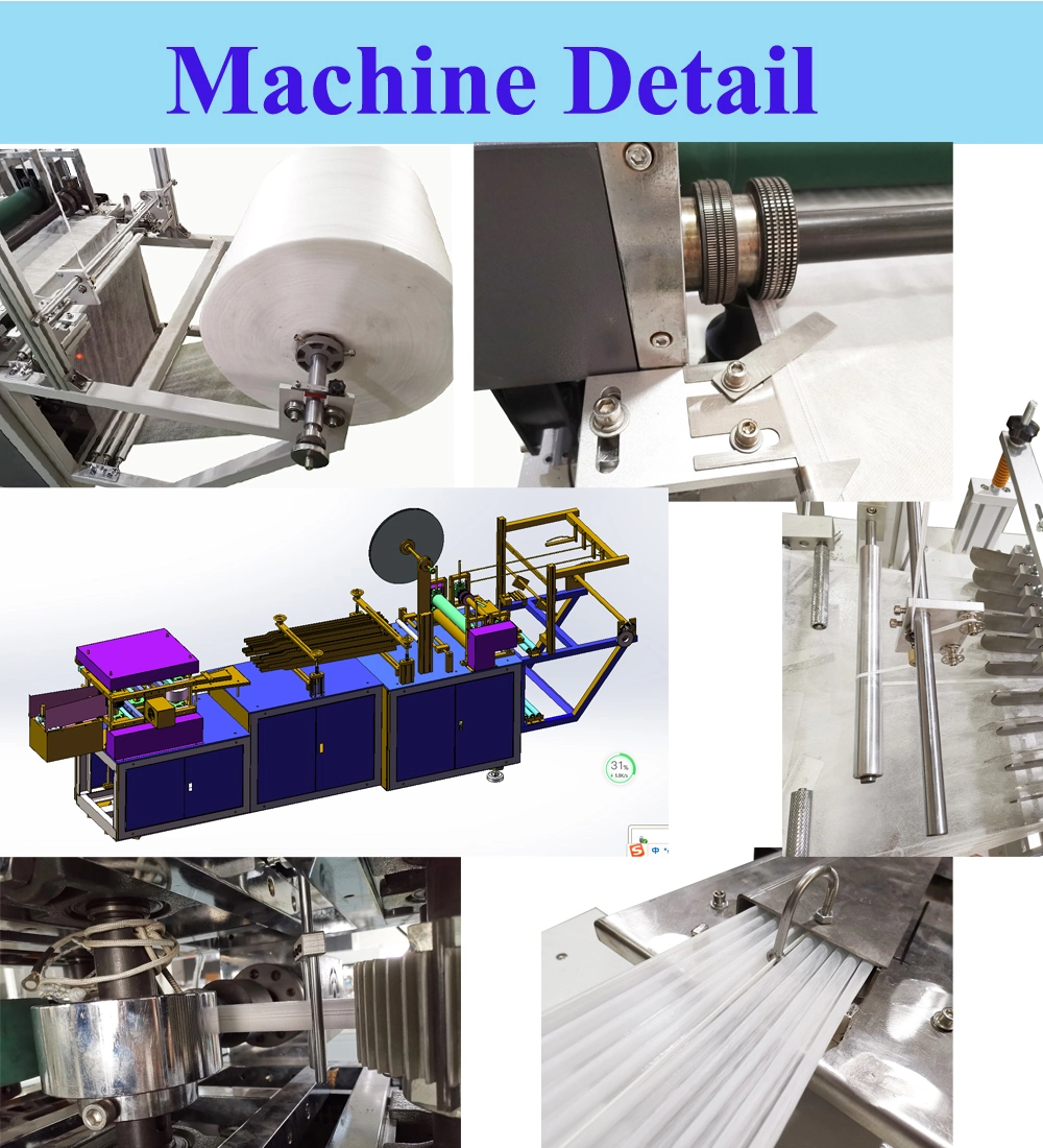 Couverture médicale de barbe faisant la machine pour l'hôpital