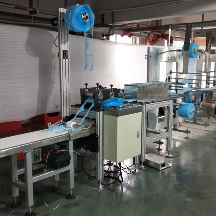 Drap jetable de la CE faisant à machine 70PCS/min KN95 le masque à grande vitesse faisant la machine 0