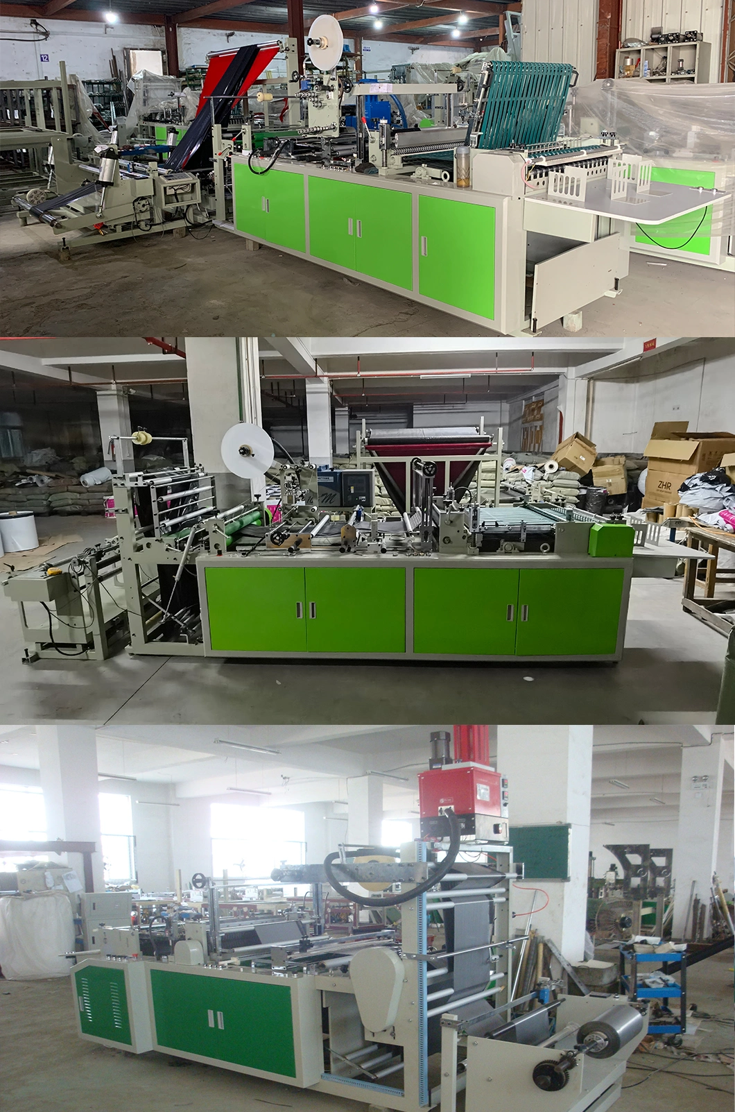 Messager multifonctionnel automatique Bag Making Machine de PE avec le débranchement de colle