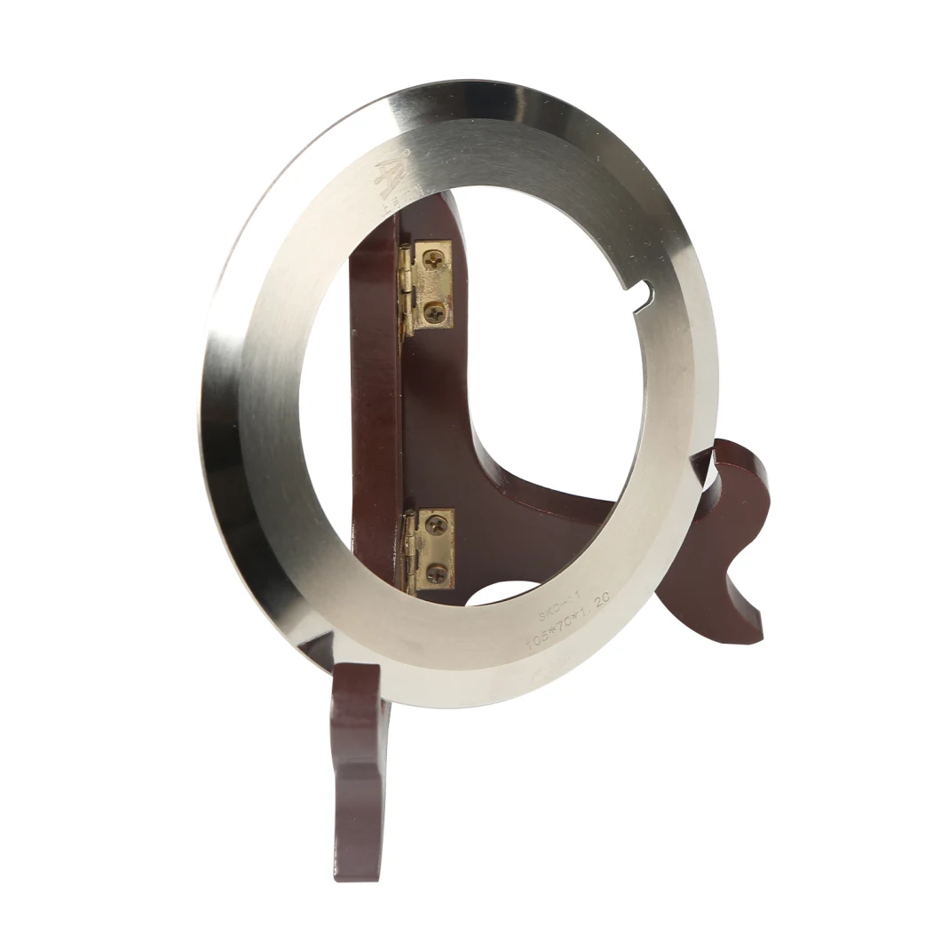 Lames rondes industrielles pour couper le papier d'aluminium de cuivre