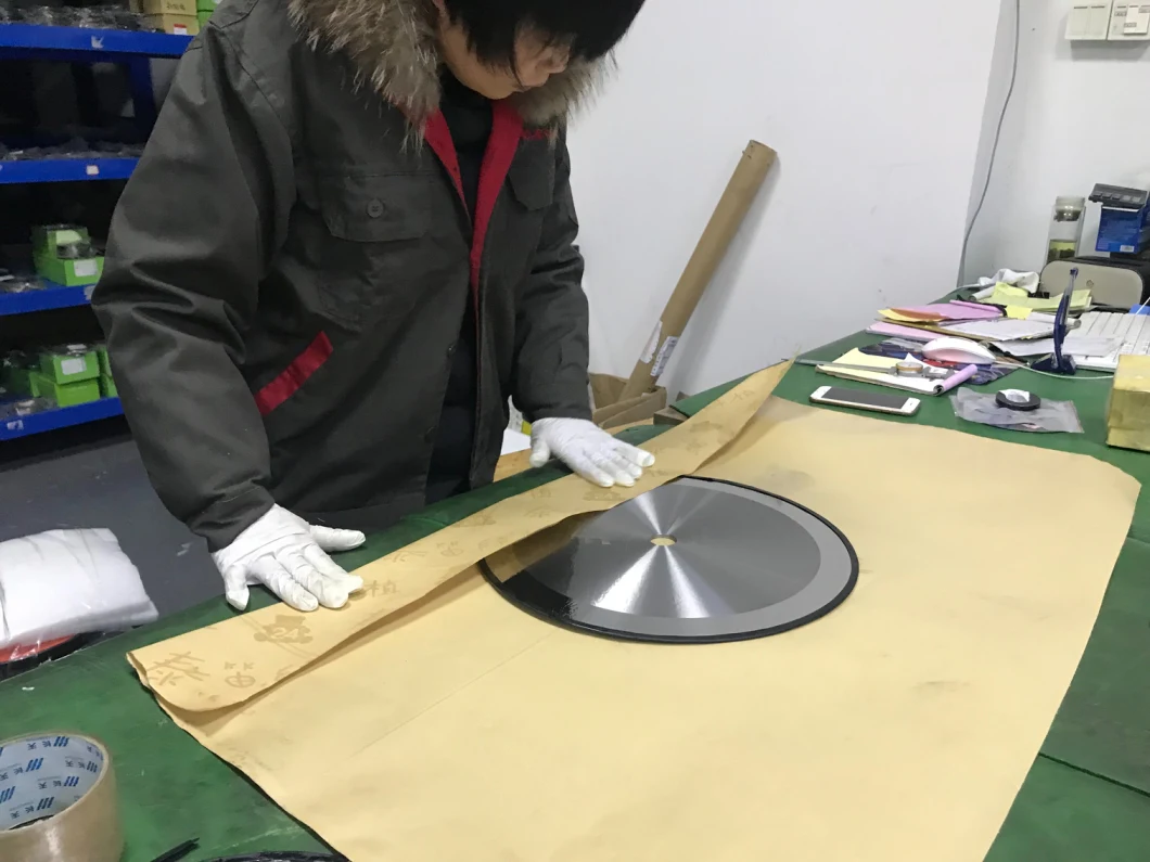 Lames rondes industrielles pour couper le papier d'aluminium de cuivre