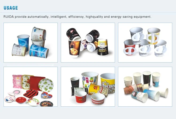 Tasse de papier de plat d'impression de résine de NDS-900 Flexo faisant la machine