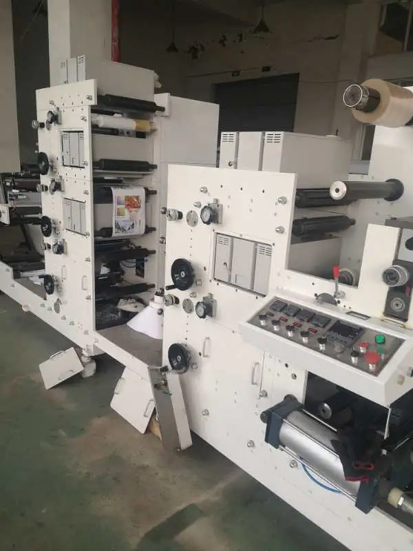 Nice -5colors Roll Paper Sticker Label Flexo Printing Machine