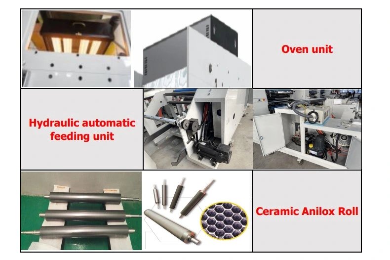 Nice -5colors Roll Paper Sticker Label Flexo Printing Machine