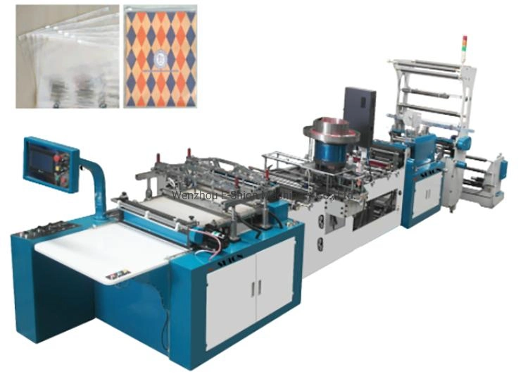Sac faisant le sachet en plastique de serrure de fermeture éclair de machine faisant la machine