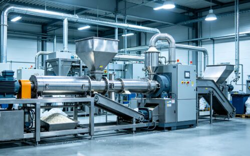 RECYCLE MACHINE PP PE PVC T T Payment Term Film Extruder Machine Extruder Machine dotée d'une puissance du moteur principal de 7,5 kW 11 kW Conçue pour la production de films