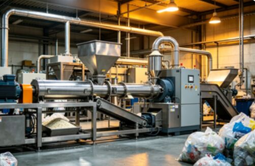 Machine d'extrusion de production de films en poudre de PVC équipée d'une puissance moteur principale de 7,5 kW 11 kW fournissant une sortie de film constante