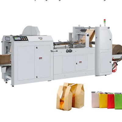 V sac de papier automatique inférieur faisant à machine 60-400 PCs/minute