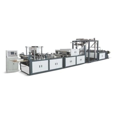 Sac non tissé automatique de T-shirt faisant les PCs Thickness#40-90 de la machine 18-90MM/sac minimum de T-shirt faisant la machine 1200mm 18-90mm