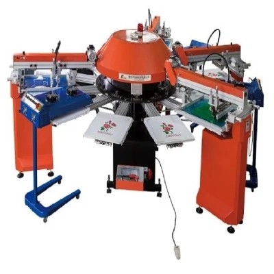 Imprimante automatique performante d'écran du T-shirt SPG-156/10, machine d'impression d'écran de T-shirt de 1200mm 1600mm 1400mm