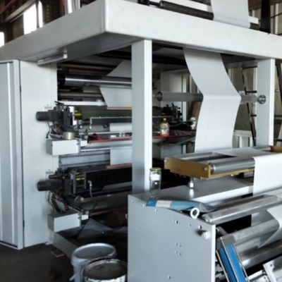 Imprimante à grande vitesse de Flexo pour de papier, feuille de plastique, imprimante non-tissée de la largeur d'impression de Fabric# 600-2000mm 8-Color Flexo