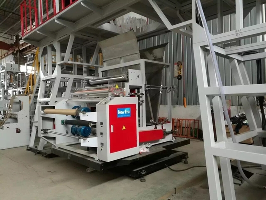 Le polypropylène meurent dispositif rotatoire en plastique de soufflement de la machine pp de film principal poly