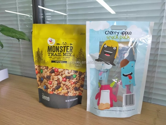 Sac de papier de scellage en plastique de 4 côtés faisant à poche de tirette de machine Doypack zip-lock