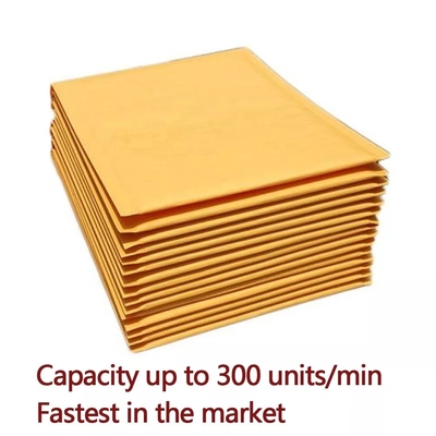 Sac non-tissé de papier de 700mm emballage faisant à bulle de la machine 3000kg la poly annonce