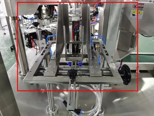 Remplissage rotatoire de papier d'azote de micro-onde de la machine 2000kg de garniture du joint de sac de poche de maïs éclaté