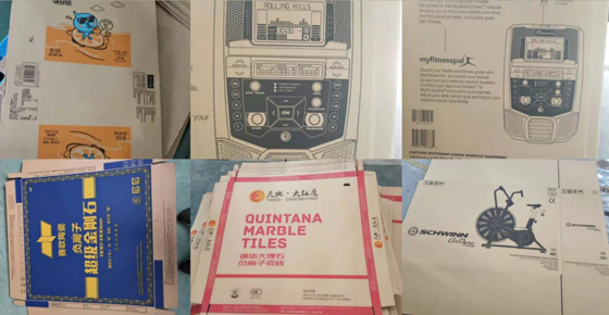 5 couleurs nettoient à l'aspirateur la boîte de papier de Flexography de transfert imprimant la machine à sous