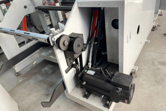 La machine d'impression Flexo d'étiquette d'autocollant de papier de petit pain de 1 couleur utilise le dessiccateur d'IR et le dissolvant d'encre