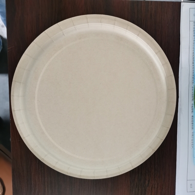 Matériel différent d'assiette creuse de papier colorée différente de forme de machine de plaque à papier avec le film en enduisant le pe de pla