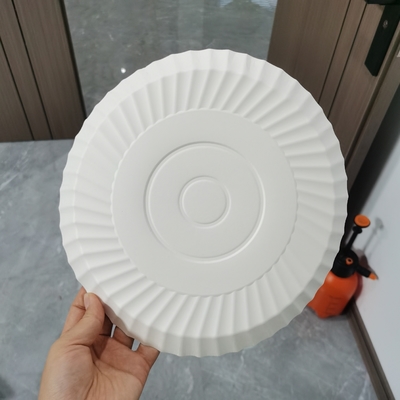 matériel différent d'assiette creuse de papier colorée différente de forme de machine de plaque à papier de conception avec le film en enduisant le pe de pla