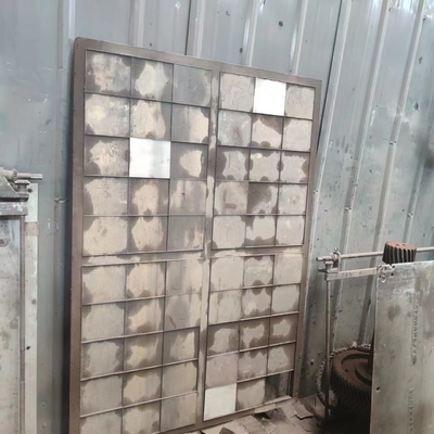 5.5KW pressant plat 4200kg de la machine de renfoncement 1200 * 830