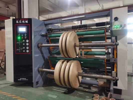 Rebobineuse à refendre HJ-C2000-III avec composants PLC pour un diamètre de 600 mm et une vitesse de 450 m/min