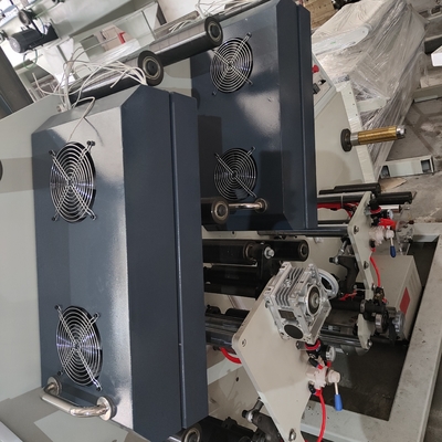 Machine d'impression Flexo à grande vitesse pour une efficacité maximale, la couleur d'impression est blanche, ruban adhésif, papier Kraft, encre