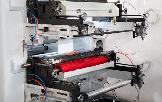 6 longueur de la machine d'impression de Flexo de textile tissé des couleurs pp 1300mm de l'impression
