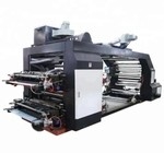 Machine d'impression ultra-rapide de 4-Color Flexo pour le #Roll de sacs en papier aux couleurs de papier de la machine d'impression de Flexo de petit pain 60m/Min 4