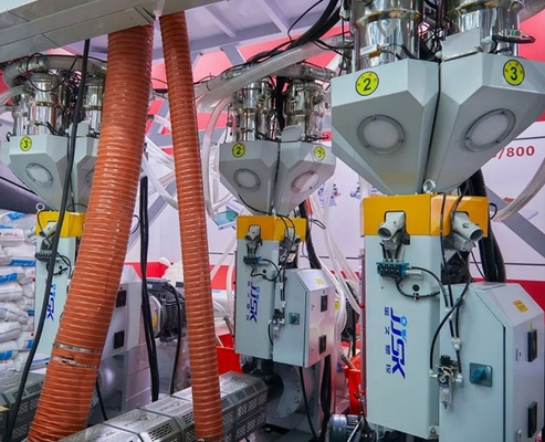 Machine de soufflage de film plastique à 5 couches, 5 jeux de dosage, rapport L/D 32:1, Premium