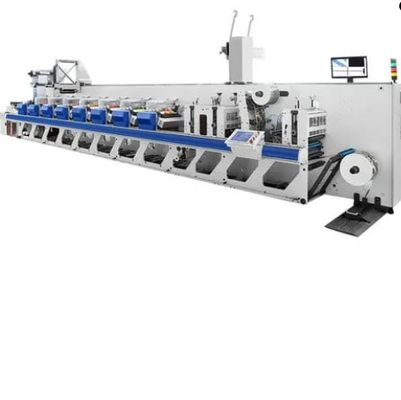 Sac de papier non tissé à grande vitesse de textile tissé de PVC de la machine d'impression de Flexo de PE de pp en plastique POF