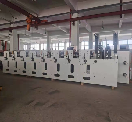 HJ 6-600 Flexo Paper Shopping Bag Making Machine # 380V 50HZ Machine d'impression Flexo à quatre couleurs 220V