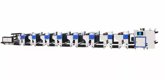1-8 machine d'impression à grande vitesse de Flexo de couleur 1000mm