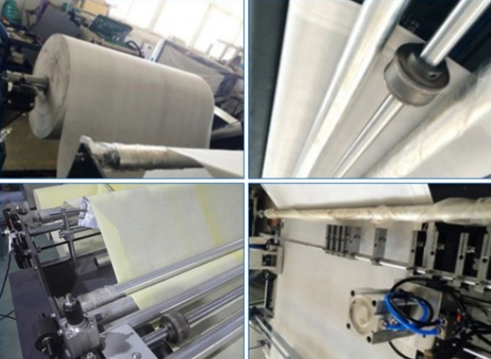 textile tissé ultrasonique automatique non de quantité ultrasonique de Woven#High de machine de 30-200m/Min Paper Shopping Bag Making non