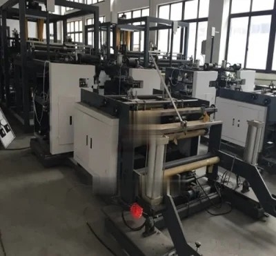 Sac non tissé complètement automatique de poignée faisant le sac de tissu de la machine 380V faisant la machine