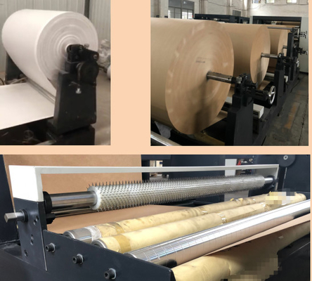 Le sac de papier d'emballage faisant la machine avec la longueur de 500-1200mm et 70-150mm “M” plient le tube de papier en plastique de Width#380V faisant la machine
