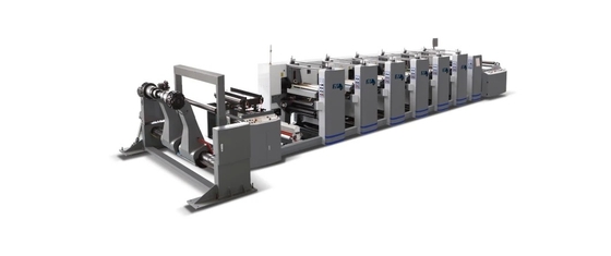 couleur 1350mm de 150m/Min Flexographic Printing Machine 6