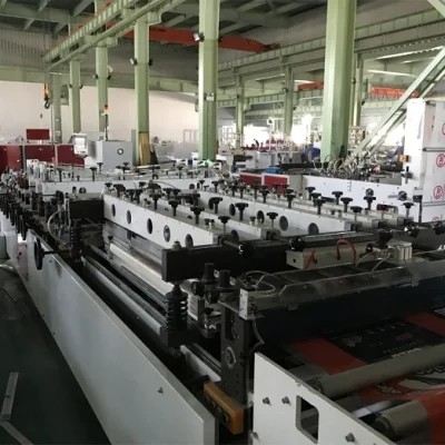 3 à grande vitesse automatiques poche latérale du joint faisant la machine