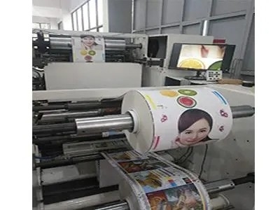 Machine d'impression non tissée de Flexo de 4 couleurs (à tambour central) 200m/Min, 4 couleurs non tissées de la machine d'impression de Flexo de couleur 8