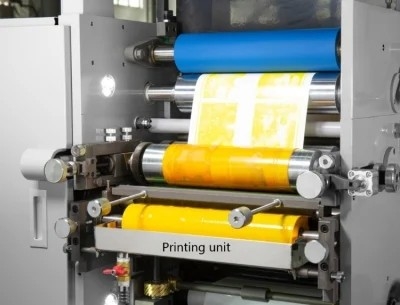 machine d'impression de label du flexo 80m/Min
