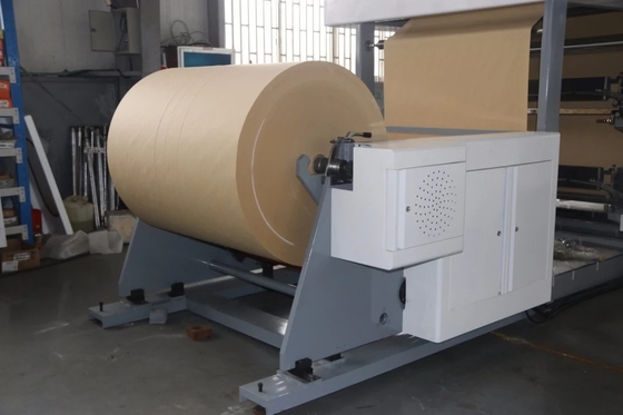 Machine inférieure 50HZ, sac de papier de sac de papier de place de 4 couleurs de ciment faisant la machine