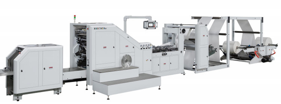 Petit pain 330/330L/330XL/450/450L/450XL+HJ-41100/41400/41100R/41400R alimentant Flexo imprimant la place valeurs maximales de concentration au poste de travail inférieures de sac de papier d'emballage