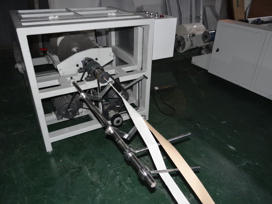 Machine de fabrication de corde de sac en papier Kraft pour papier 25-60 g/m² # 220V poignée de corde de sac en papier faisant la Machine 20-80 pièces/Min