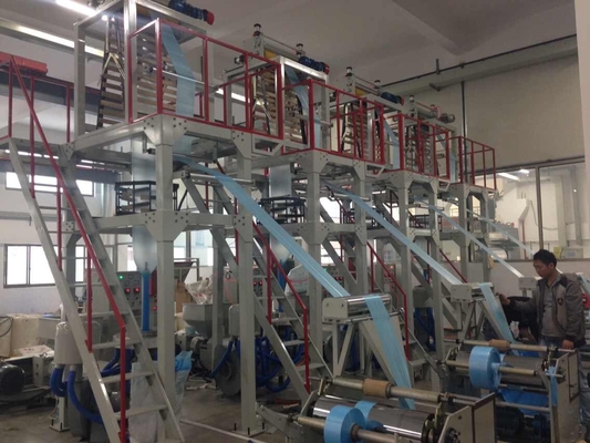 Vis simple de machine d'extrudeuse de couche unitaire de HDPE de Mini Plastic