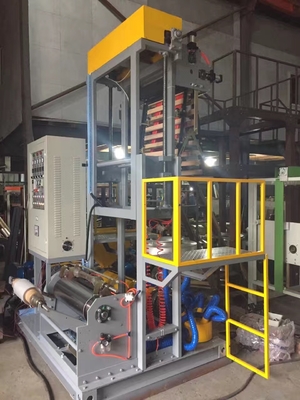 Vis simple de machine d'extrudeuse de couche unitaire de HDPE de Mini Plastic
