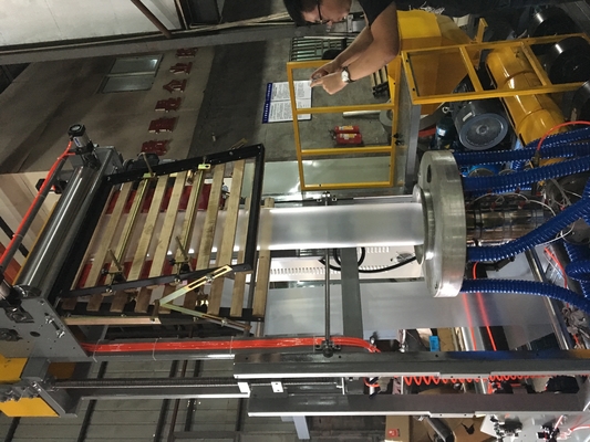 Machine d'extrudeuse de film de LDPE trois extrudeuse en plastique d'ABA Film Co de HDPE de couche
