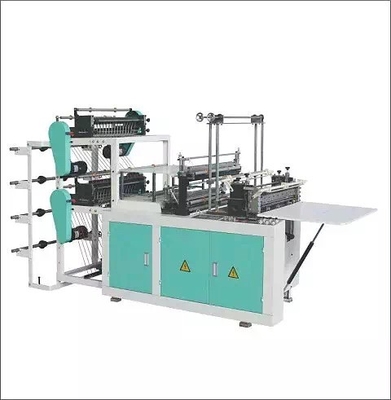 Sac chaud commandé par ordinateur de cachetage de moteur servo faisant le sac de PE de Machine#220-240V faisant à machine la coupe froide de scellage chaude